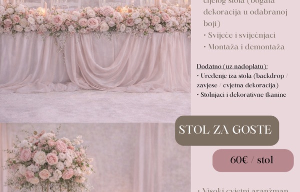 Galerija dobavljača u kategoriji Cvijeće i dekoracije EventElla22