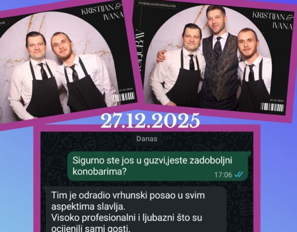 Najam konobara za vase proslave